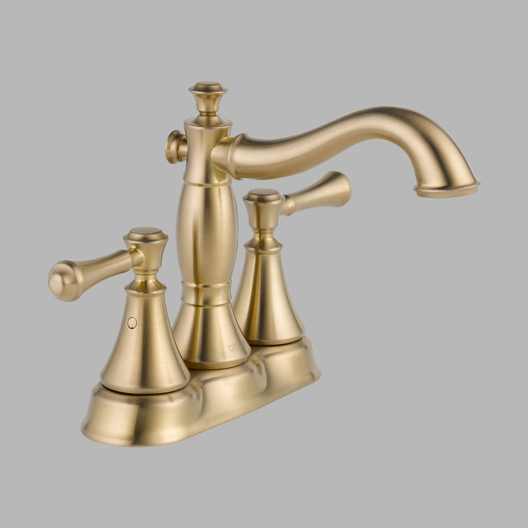 Delta Cassidy Bathroom Faucet Champagne Bronze Rispa